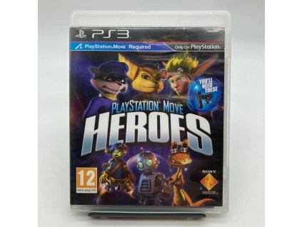 Stav B PlayStation Move Heroes kompletní (PS3)