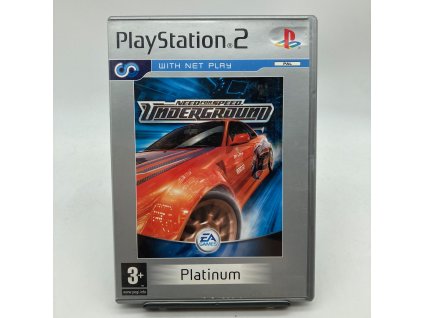 Stav A Need For Speed Underground Platinum (PS2)