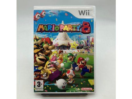 Stav A Mario Party 8 kompletní (Wii)