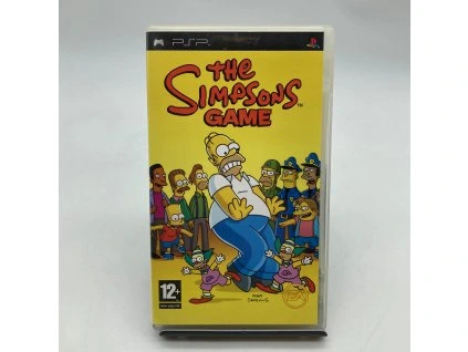 Stav A The Simpsons Game kompletní (PSP)