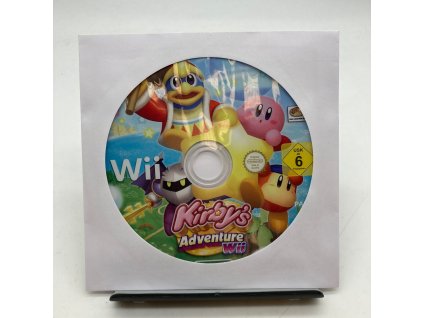 Disk kirby's Adventure Wii (Wii)