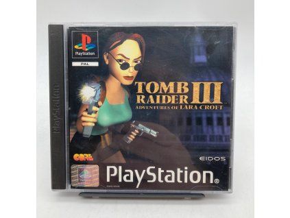 Stav A Tomb Raider III kompletní (PS1)