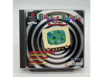 Stav A Bubble Bobble also Featuring Rainbow islands kompletní (PS1)