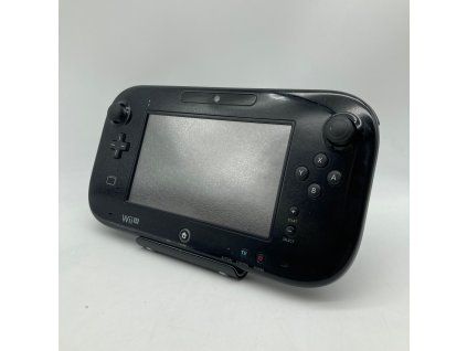 Wii U GamePad Černý Stav B-02 (Wii U)