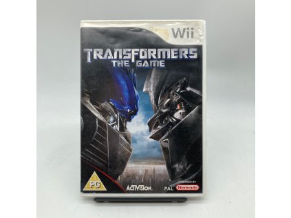 Stav B Transformers the Game kompletní (Wii)