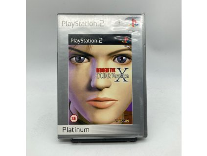 Stav B Resident Evil Code Veronica Platinum kompletní (PS2)