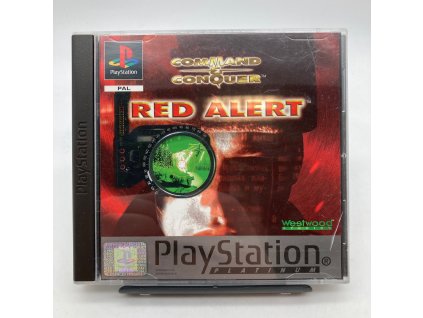 Stav B Command and Conquer Red Alert Platinum kompletní (PS1)