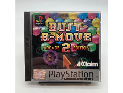 Stav B Bust a Move 2 Arcade Edition Platinum kompletní (PS1)