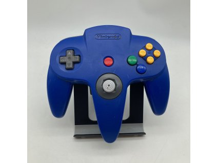 Nintendo 64 Controller Originál Modrý Stav B-01 (GC)