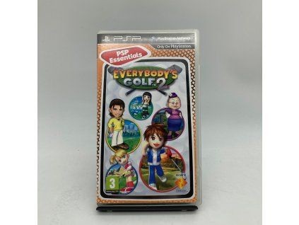 Stav C Everybody's Golf 2 Essentials CZ kompletní (PSP)