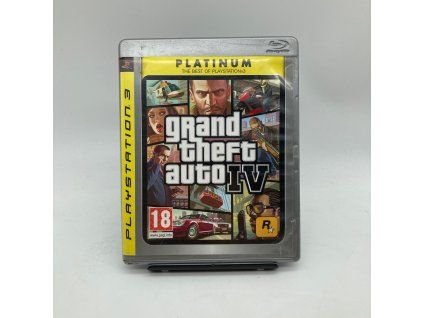 Stav B Grand Theft Auto IV Platinum (PS3)