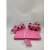 playstation 2 slim pink stav a kompletni ps2