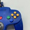 Nintendo 64 Controller Originál Modrý Stav B-01 (GC)