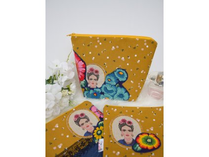 Hořčicová kolekce taštiček Frida