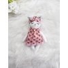 Šatičky s čelenkou pro kočičku Mínu a Lízu-více vzorů