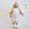 Bílý zajíček v romantickém oblečku - 2 typy