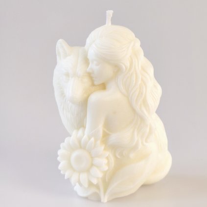 Žena & Vlk svíčka 150 g - ručně vyráběná