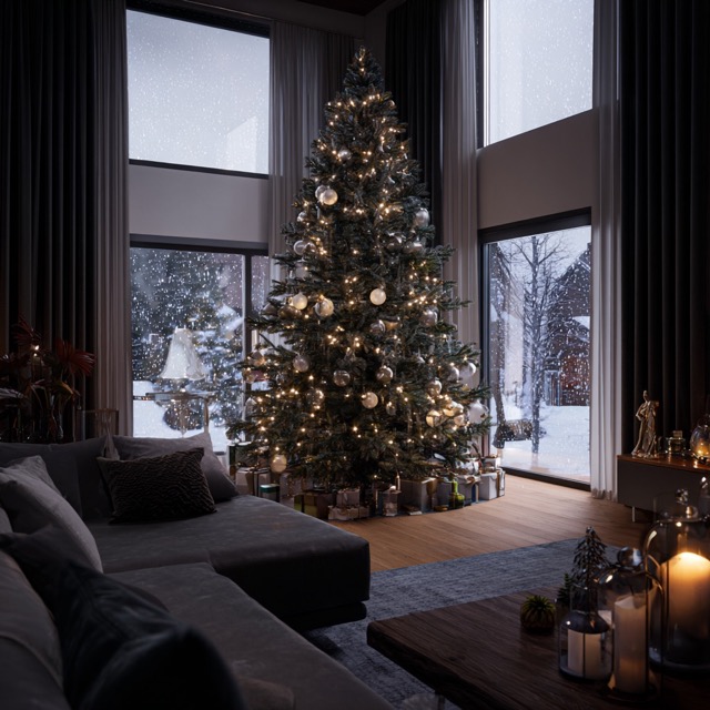 Umělý vánoční stromek na míru až do výšky 4 metrů 🎄