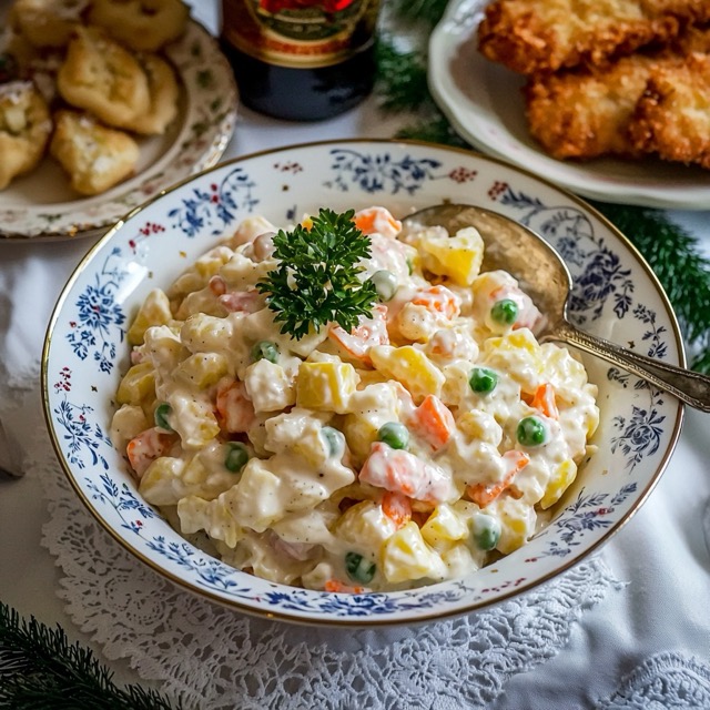 Recept na bramborový salát – s majonézou i bez