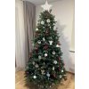 vánoční stromek full 3d jehličí 220 cm Elsa ozdobeny 6
