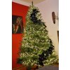 luxusní umělý vánoční stromek s full 3D jehličím 220 cm Reina ozdobený 6