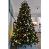luxusní umělý vánoční stromek s full 3D jehličím 220 cm Reina ozdobený 4
