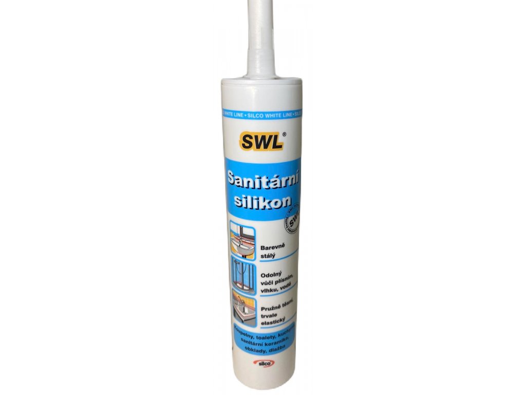 Sanitární silikon SWL 310 ml - transparentní