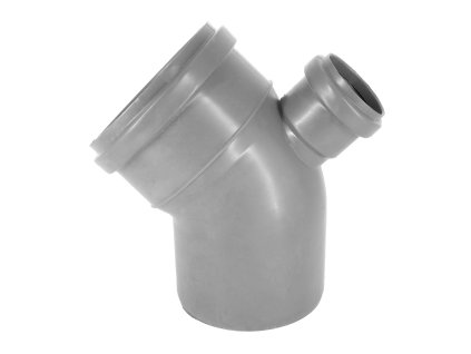 HT Koleno s horním připojením  45°-110/50 mm