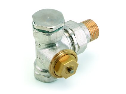 Ventil termostatický Comap R806 rohový triaxiální M30x1,5 bez přednastavení, dlouhé provedení 1/2"