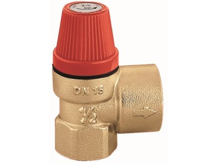 Pojišťovací ventil. Vnitřní závity 3/4" - 4 Bar