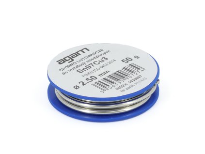 Pájka Sn97Cu3 (měkké pájení) 2,5 mm/ 50g
