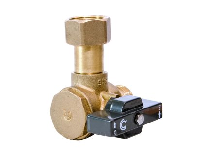 Rohový kulový kohout ke kotlům 3/4"