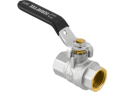Kulový ventil 1/2" FF s pákou, RAFTEC (DRH1)