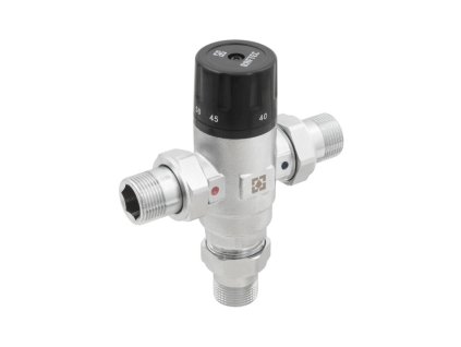 Termostatický směšovací ventil 3/4″ RTSM02 – spolehlivá ochrana proti opaření a stabilita teploty vody