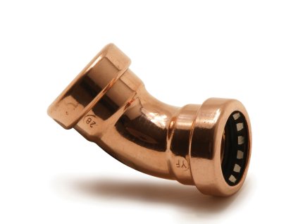 Koleno 45° Tectite Sprint TT21 - 22 mm