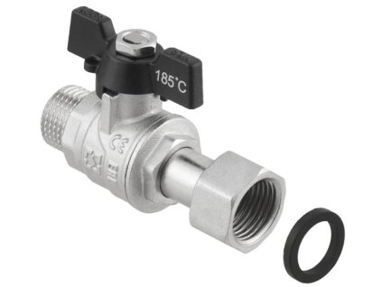 Kulový kohout 1/2" x 1/2" s převlečnou matkou (PRBM1)