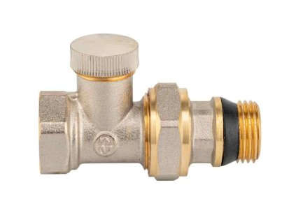 Radiátorové šroubení 1/2" uzavíratelné, (HR1205) přímé