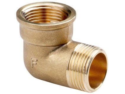 mosazné koleno 90 stupňů 5/4 palce FM, silnostěnná fitinka CW617N