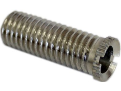 Šroub dutý k výpusti dřezových sifonů Ø 115 mm, nerez 12x30 mm