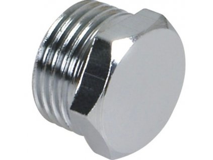 Chromovaná zátka 1/2"