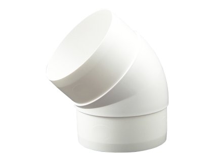Ventilační koleno D/KO trubkové 67° 100 mm