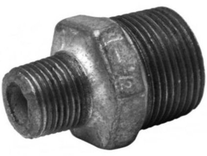Pozinkovaná vsuvka redukovaná 2"x5/4"