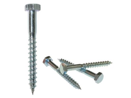 Podstavcový vrut do dřeva Zn 10x100mm