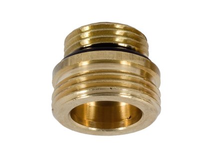 Adaptér pro připojení radiátorů 1/2" x 3/4" na ploché těsnění
