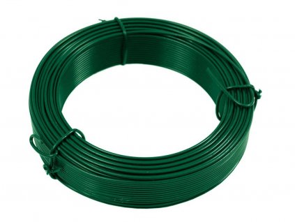 Vázací drát PVC 1,0mm, 50m, zelený