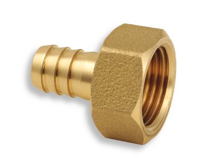 Hadičník mosazný 1/2″ × 12 mm s vnitřním závitem – mosazný nástavec pro připojení hadice.