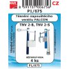 SADA P1/675 napouštěcí ventil FALCON TNV 2-S, TNV 2-B 3ks
