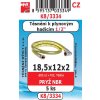 SADA plochého těsnění k připojovacím hadicím plynových sporáků 1/2" pryž NBR - K8/3334-5 ks