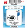 SADA V4/461 těsnění napouštěcího ventilu WC ABU SANITAIR 4ks