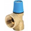 Pojistný ventil na vodu SVW 3/4" x 1", 6bar